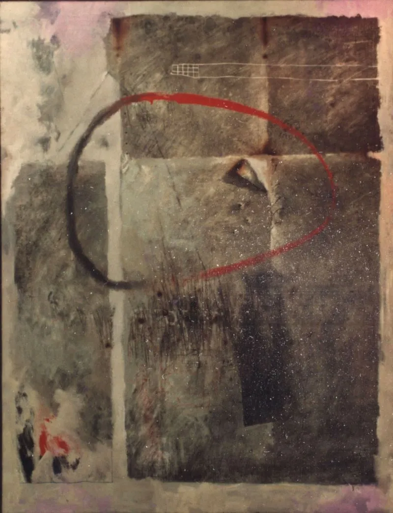 Image from 1971-2, oil on canvas, 4 x 6 feet, 1986 (2)
