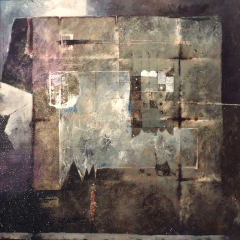 Abundant -2 , oil on canvas, 2.5 x 3 feet, 1986