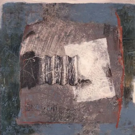 Abundant -6 , oil on canvas, 2.5 x 3 feet, 1986