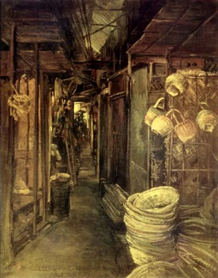 Din tobuo ratri, oil on canvas, 3 x 4 feet,1979