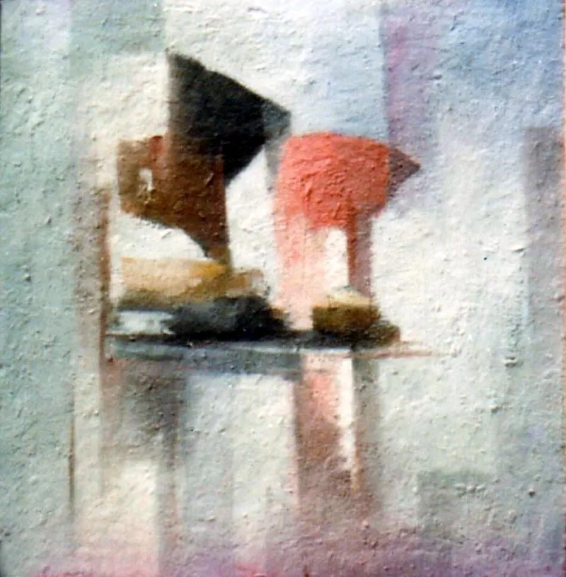 Sailing boat,oil on canvas ,2 x 2 feet,1982