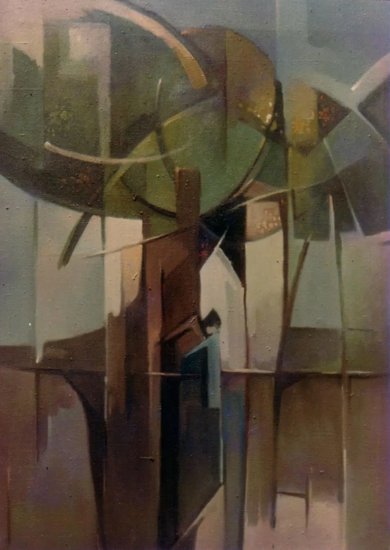 Spring, oil on canvas,2.5 x 3 feet, 1382